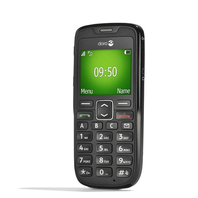 Doro PhoneEasy 510 SIM Free Black Mobile Telephone - Discontinued only ...