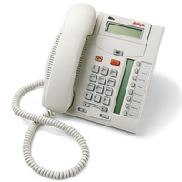 Avaya T7208 Digital Telephone Platinum - NT8B26AAMBE6