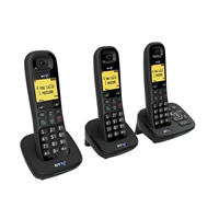 BT 1600 DECT telephone with answering machine - Trio