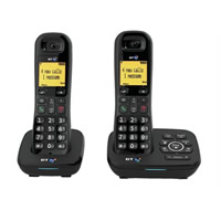 BT 1600 DECT telephone with answering machine - Twin