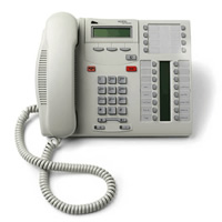 Nortel T7316 Digital Telephone Platinum - Refurbished